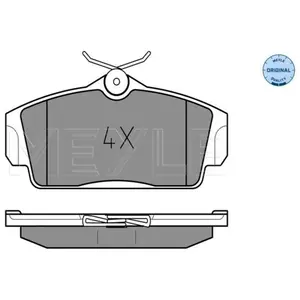 Meyle Remblokkenset schijfrem pas cher