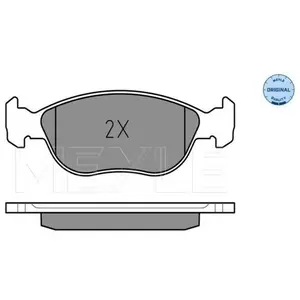 MEYLE Plaquettes de frein X4 pour FIAT: Punto (Ref: 025 219 2818)