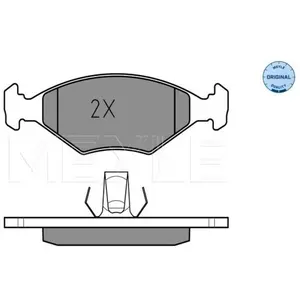 MEYLE Plaquettes de frein X4 pour FIAT: Palio, Siena, Albea (Ref: 025 237 7518) pas cher