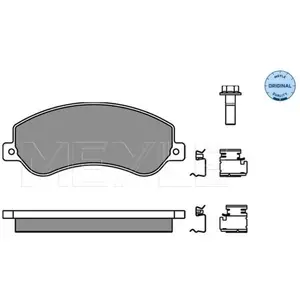 Meyle Remblokkenset schijfrem pas cher