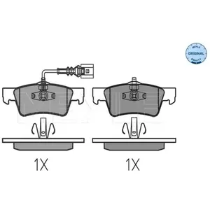 Comparateur de prix : Meyle Remblokkenset schijfrem