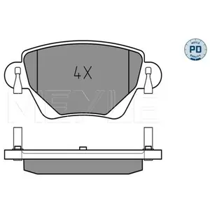 MEYLE Plaquettes de frein X4 pour FORD: Mondeo & RENAULT: Kangoo & JAGUAR: X-Type (Ref: 025 235 5717/PD) pas cher