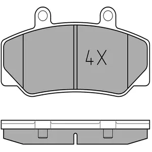 Meyle Remblokkenset schijfrem pas cher