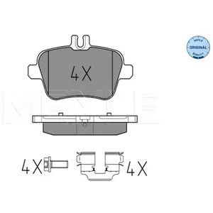 Meyle Remblokkenset schijfrem pas cher