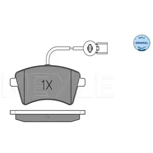 Meyle Remblokkenset schijfrem pas cher