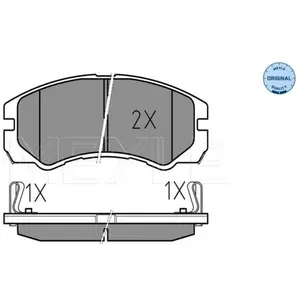Meyle Remblokkenset schijfrem pas cher