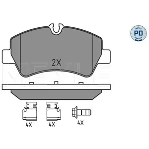 MEYLE Plaquettes de frein X4 pour FORD: Transit/Tourneo (Ref: 025 256 0418/PD) pas cher