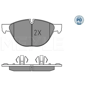 MEYLE Plaquettes de frein X4 pour BMW: X6, X5 (Ref: 025 241 7219/PD)