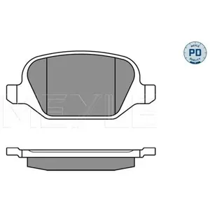 MEYLE Plaquettes de frein X4 pour FIAT: 500, Panda, Punto & ABARTH: 500 & LANCIA: Musa, Ypsilon & CITROËN: Mehari (Ref: 025 236 0113/PD)