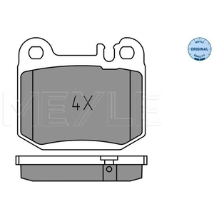 MEYLE Plaquettes de frein X4 pour MERCEDES-BENZ: Classe ML (Ref: 025 231 5715)