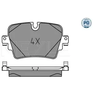 MEYLE Plaquettes de frein X4 pour JAGUAR: F Type, XJ (Ref: 025 257 4217/PD) pas cher