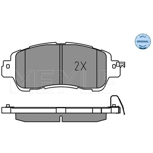 MEYLE Plaquettes de frein X4 pour MAZDA: 2 (Ref: 025 222 3515)