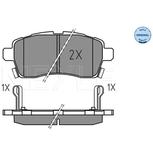 MEYLE Plaquettes de frein X4 pour SUZUKI: Ignis (Ref: 025 228 5015)