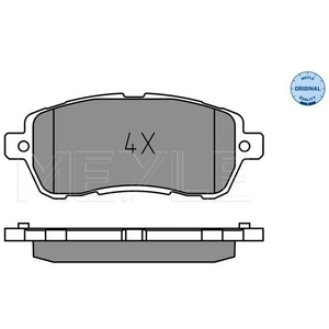 MEYLE Plaquettes de frein X4 pour FORD: Ka (Ref: 025 221 9117)