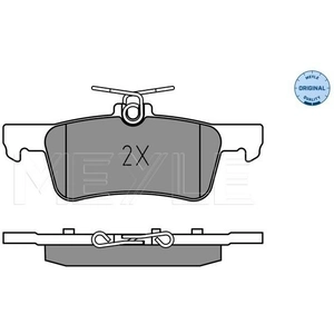 MEYLE Plaquettes de frein X4 pour PEUGEOT: 308 (Ref: 025 259 6816)
