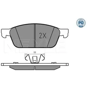 Comparateur de prix : MEYLE Plaquettes de frein X4 pour FORD: Connect (Ref: 025 255 5518/PD)