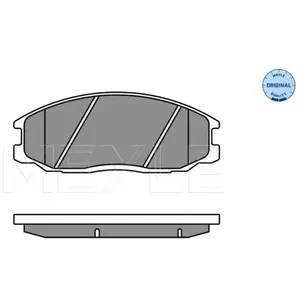 Meyle Remblokkenset schijfrem pas cher