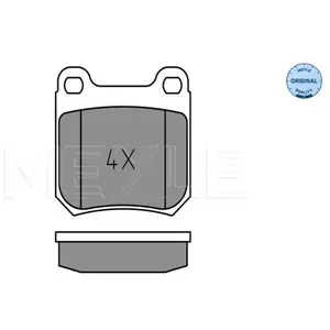 Meyle Remblokkenset schijfrem pas cher