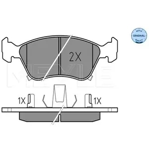 Meyle Remblokkenset schijfrem pas cher