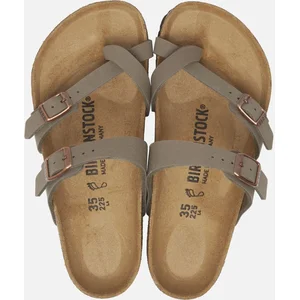 Birkenstock Mules Birkenstock Mayari Flor Women Gris - 35 pas cher