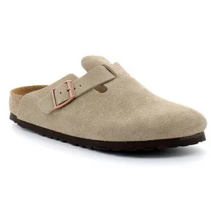 Comparateur de prix : Birkenstock Boston SFB VL Narrow Unisex Clogs - Taupe - Maat 41