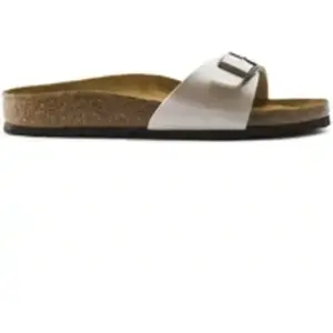 Birkenstock Mules Birkenstock Madrid Flor W Beige - 39 pas cher