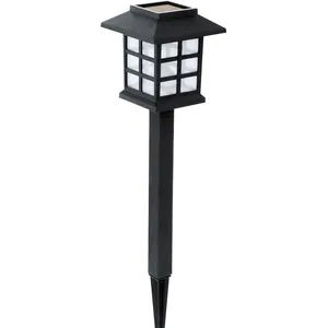 HARMS Lampe de prise solaire à led éclairage extérieur chemin de jardi... pas cher