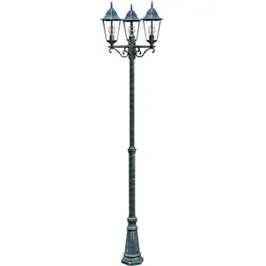 GARDENPLEASURE Lampe d'extérieur candélabre sur pied support d'éclaira... pas cher