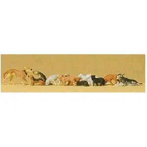 Modélisme Ho Figurines : Chiens Et Chats-Preiser pas cher