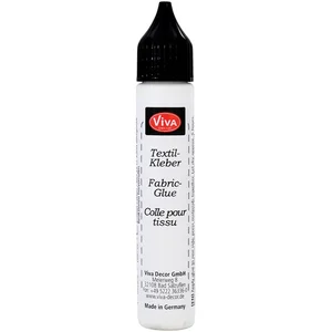 VIVA DECOR Colle pour tissu, transparent, 28 ml pas cher