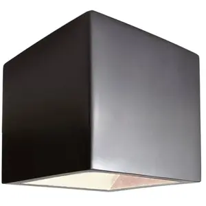 Deko Light Cube 341250 Wandopbouwarmatuur G9 25 W Zwart