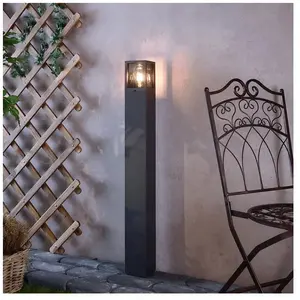 Deko Light 730496 Facado II Staande LED-tuinlamp E27 20 W Donkergrijs