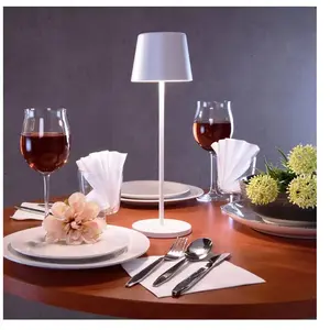 Deko Light Canis 346049 Tafellamp met accu LED 3.5 W Wit pas cher