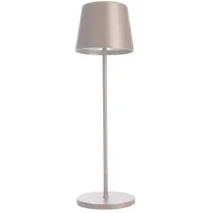 Deko Light Canis 346048 Tafellamp met accu LED 3.5 W Roest-bruin