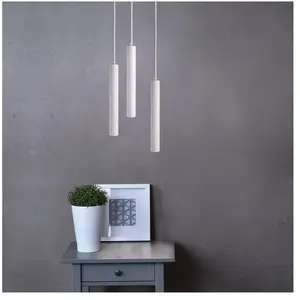 Deko-Light Deko Light Slim 342218 Hanglamp LED vast ingebouwd 15 W LED Energielabel: E (A - G) Verkeerswit (RAL 9016) pas cher
