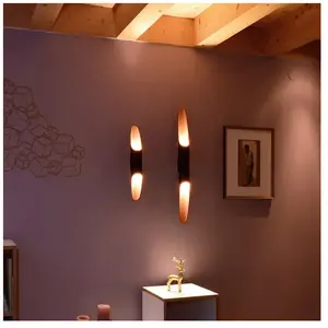 Deko Light Apodis 500 Apodis 500 Wandopbouwarmatuur LED vast ingebouwd Energielabel: G (A - G) 10.80 W Rose gold pas cher