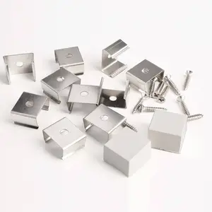 Deko Light 930533 Montageset für D Flex Line 16,0 x 15,0 mm Montageset RVS 1 stuk(s) pas cher