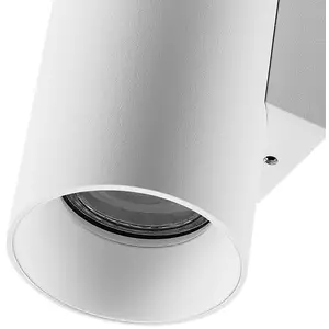 Deko Light Can IP20, 1x 7,5 W GU10, Weiß 341341 Wandopbouwarmatuur GU10 7.5 W Wit pas cher