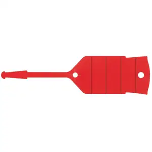 KS Tools 500.8019 Lot de 500 porte-clés avec boucle Rouge