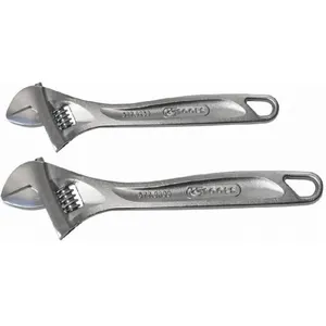 KS TOOLS Jeu de clés à molette, 2 pièces pas cher