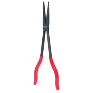 Kstools - Pince électronique extra-longue à bec demi-rond droit, 270mm pas cher