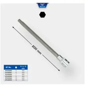 Brilliant Tools, Clé à douille + douilles, BT022893 pas cher