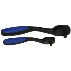 Brilliant Tools, Clé à cliquet, Cliquet réversible (1/2", 1/4")