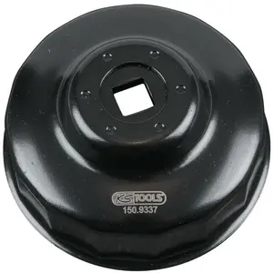 KS Tools 150.9337 Cloche 15 Pans pour filtre à huile 74 mm pas cher