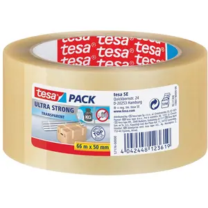 Comparateur de prix : tesapack Rouleau adhésif ultra puissant pour emballage
