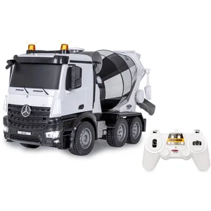 Comparateur de prix : Jamara Camion malaxeur Mercedes-Benz Arocs Liebherr 1:20 2,4GHz
