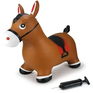 JAMARA skippy horse junior 47 x 24 x 45 cm caoutchouc brun 3 parties pas cher