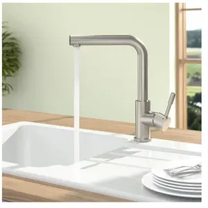 Robinet de cuisine - VILLEROY & BOCH - 966801LC - Acier inoxydable - P...Vendu pargalaxus