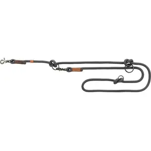 Trixie Hondenriem Be Nordic Verstelbaar Donkergrijs / Bruin pas cher