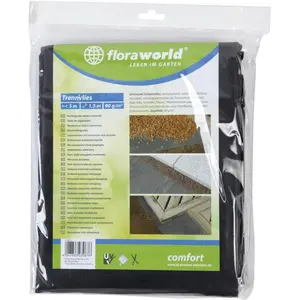 Magni, Protection hivernale + voile de croissance, FloraWorld Non-tissé contre les mauvaises herbes 1x5m 90g/qm gris foncé pas cher